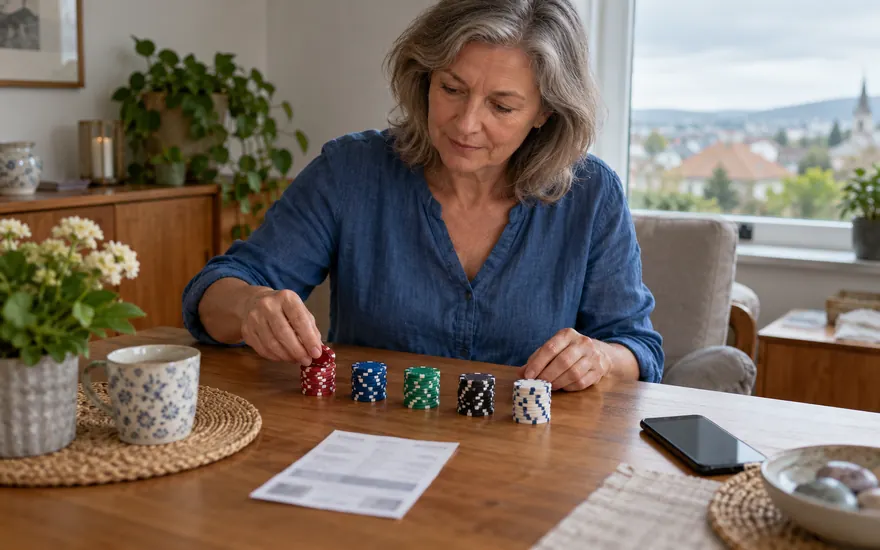 Bonusbedingungen: Spielchips und Rechenmodell in einer fiktiven österreichischen Umgebung