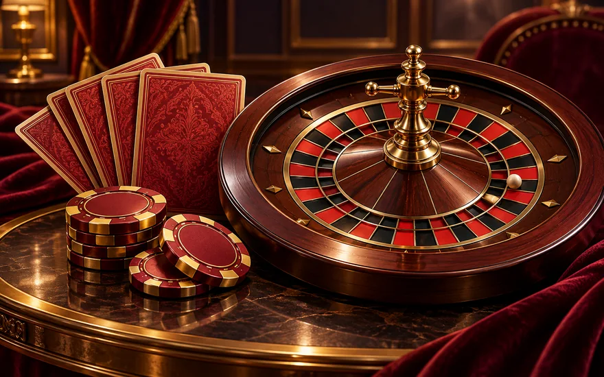 Fiktive Spielillustration für den Bereich Casino